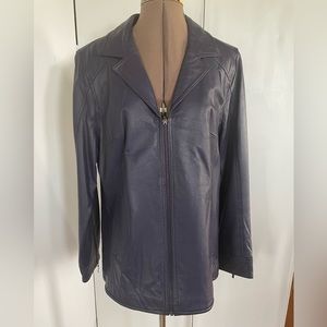 D & Co Women's Leather Jacket